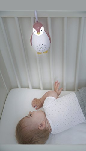 Zazu Zoe the Penguin Portable Baby Soother White Noise Sound Machine with Bluetooth Speaker - Assorted Colors