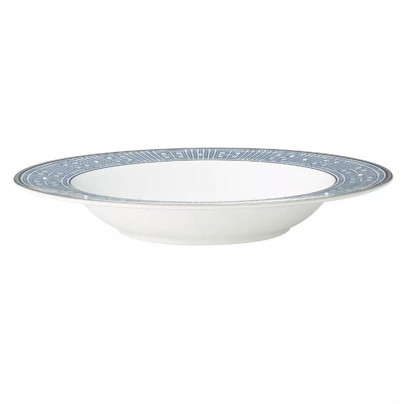 Noritake Infinity Blue Fine Bone China Dinnerware 12oz 8.5" Soup Bowl