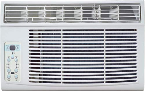 Commercial Cool CWAM10W6C 10,000 BTU Digital Window Air Conditioner, Auto Restart, 115V, Timer, 19wX14.6hX21.5d 10WAC