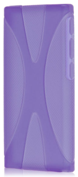 Sanheshun Slim Soft TPU Silicone Back Skin Case Cover For iPod Nano 7, Purple