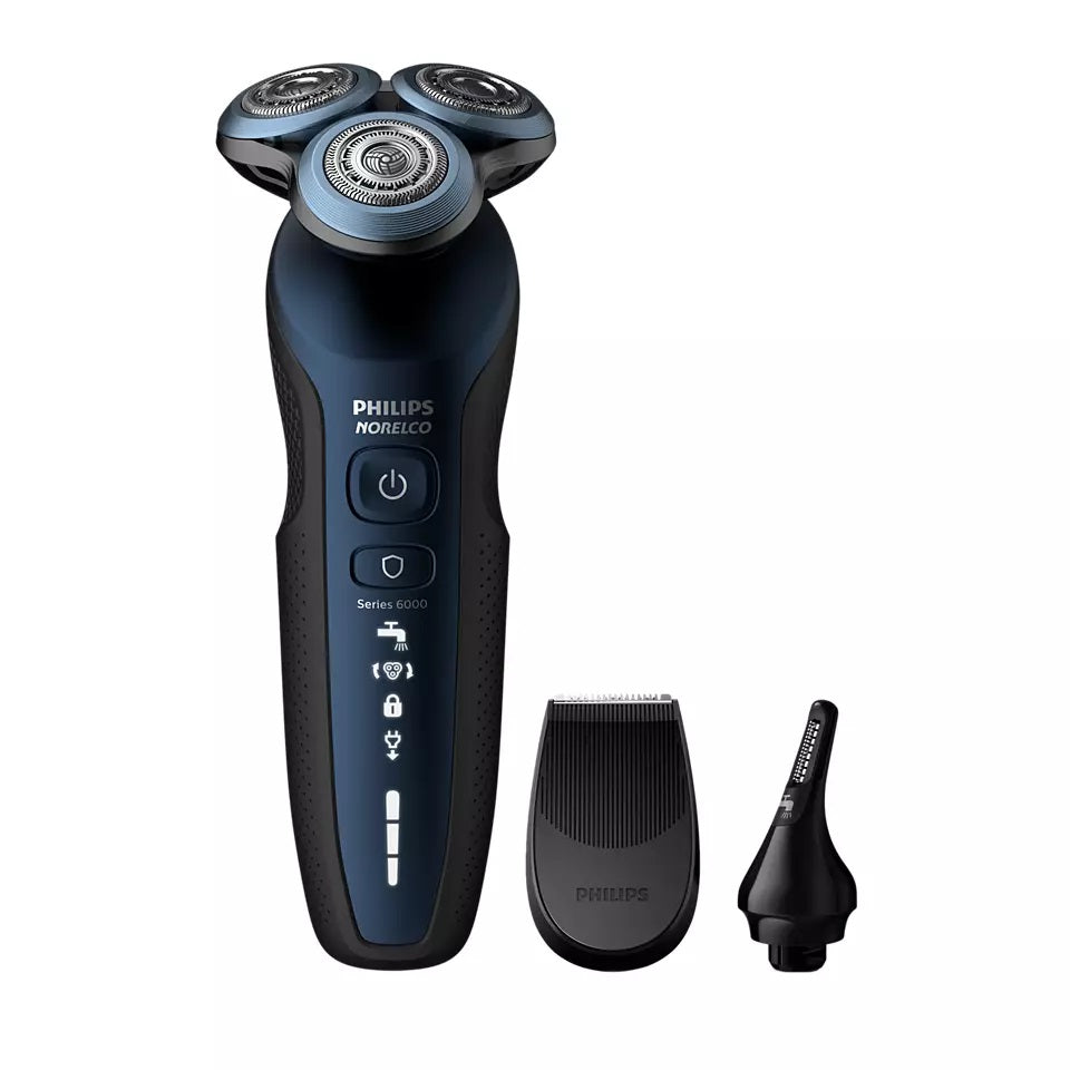 Philips Norelco Shaver Series 6000 Wet & Dry Electric Shaver NO lift & cut