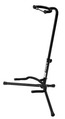 On-Stage Black Classic Tripod Guitar Stand, Single