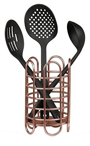 Home Basics CH44026 Cutlery Holder, Oil Rubbed Bronze Collection