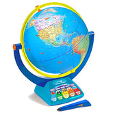 Educational Insights GeoSafari Jr. Talking Globe Featuring Bindi Irwin, Globes for Kids, Interactive Globe with Talking Pen, Ages 4+