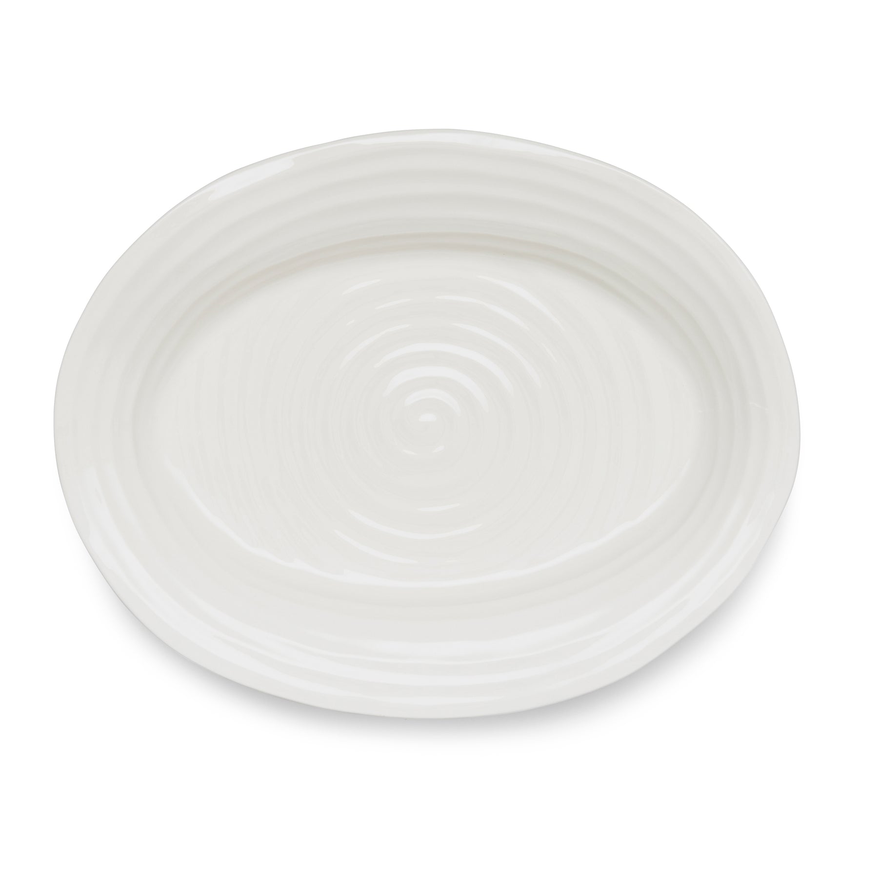 Portmeirion Sophie Conran White Medium Porcelain Oval Platter