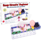 Snap Circuits Snap Circuit Beginner Electronic Discovery Kit, 3 AA Batteries Required, Ages 5+