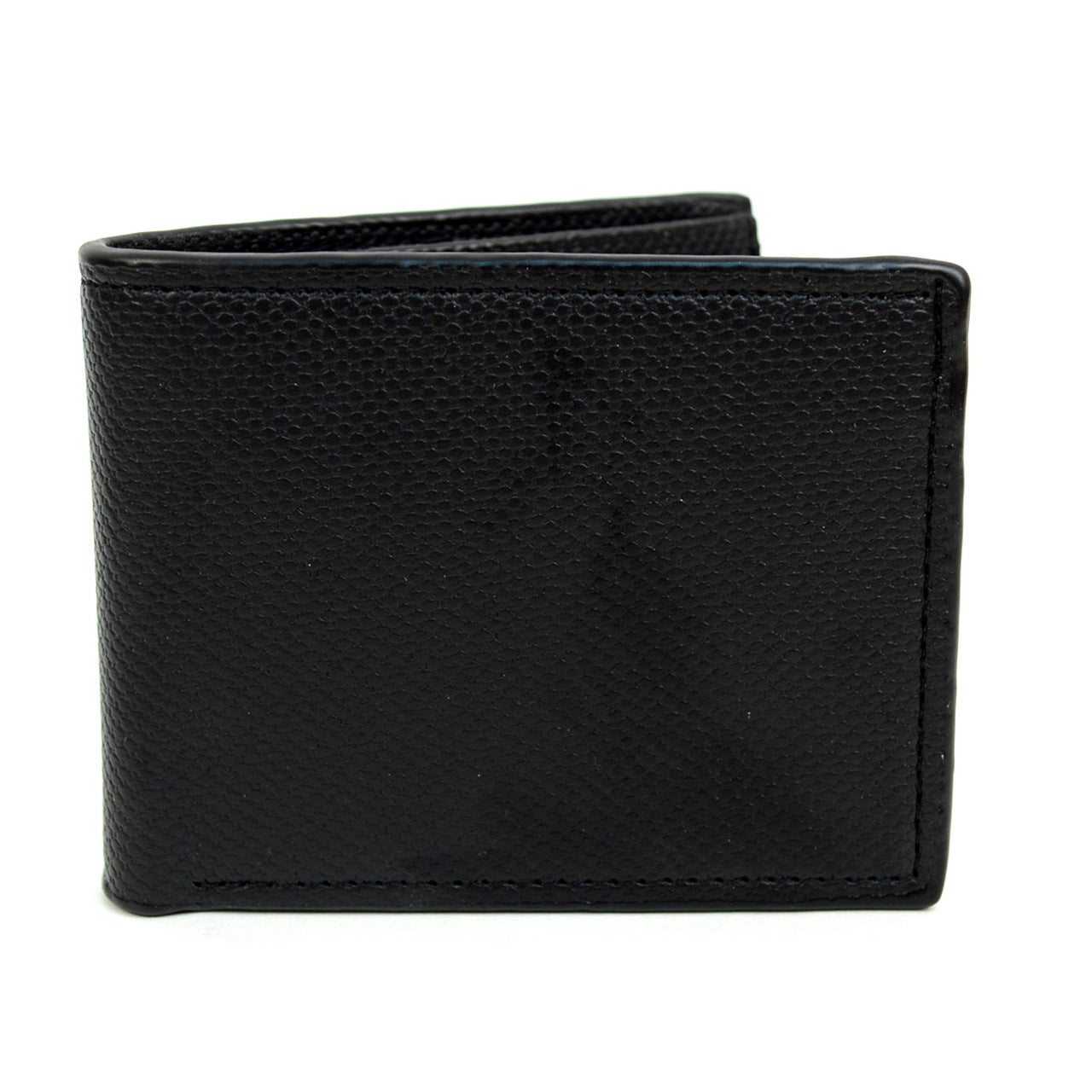 Selini Bi-Fold Leather Men's Wallet, Black