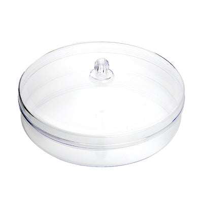Clear Acrylic Round Matzah Holder