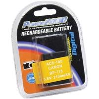 Power2000 BP-718 3.6v, 2100Ah Replacement Lithium-Ion Battery for Canon VIXIA HF R700 Camcorder BATTCAM
