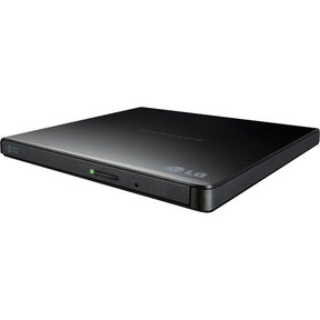 LG - Ultra Slim External CD/DVD Drive, Black