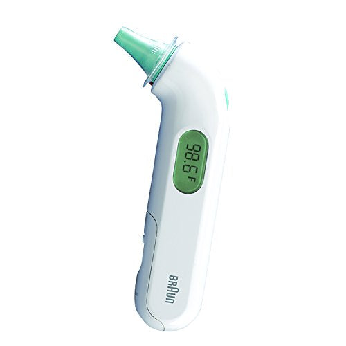 Braun IRT3030 Thermoscan3 Ear Thermometer - 1sec reading, recalls last temperature taken