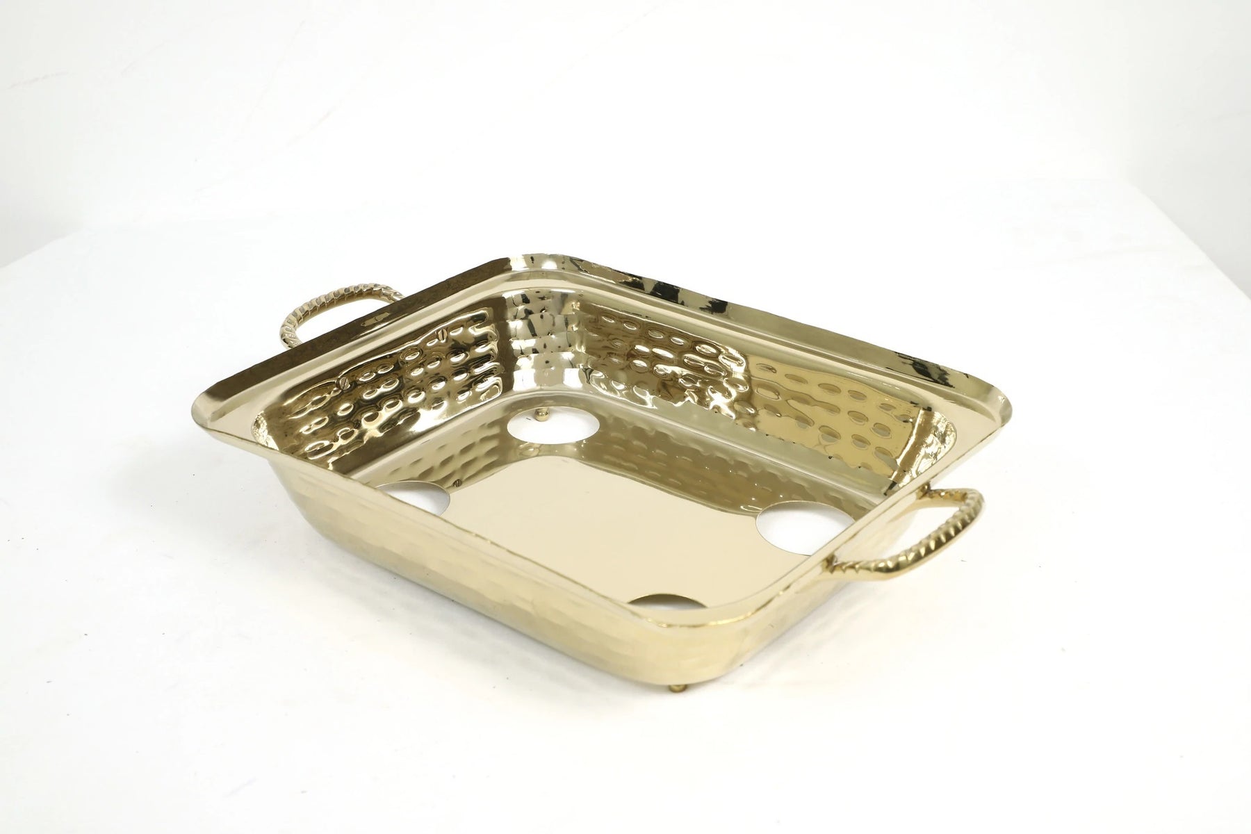 Twisted Handles Aluminum Pan Holder, Assorted Styles