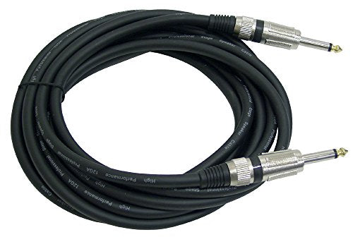 PYLE-PRO PPJJ15 - 15ft. 12 Gauge Professional Speaker Cable 1/4'' to 1/4'' 6.3mm to 6.3mm