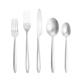 Fortessa Velo Flatware Satin Finish 18/10 Stainless Steel, 20 Piece Set