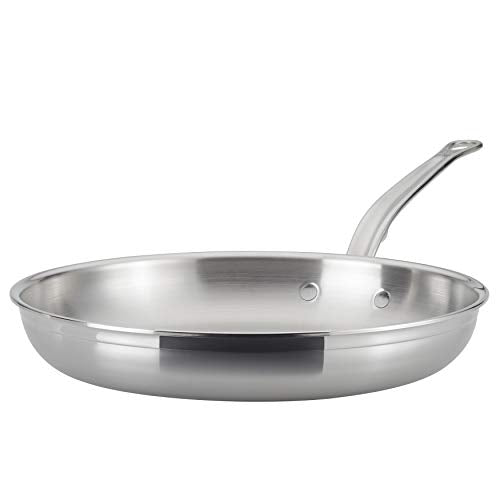 Hestan ProBond Collection Professional Clad Tri Ply 12.5" Stainless Steel Frying Pan