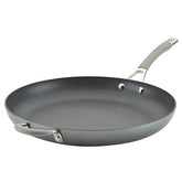 Circulon 14" Helper Handle Hard Anodized Aluminum Skillet, Oyster Gray