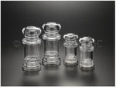 Huang Acrylic Salt & Pepper Shaker Set, Small (1.75" x 1.75" x 3 5/8")