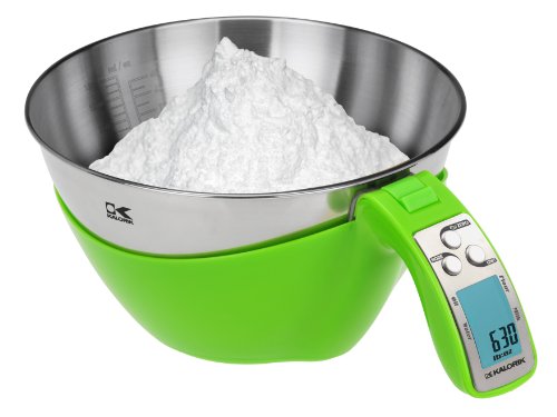Kalorik  iSense Food Measuring Cup Scale, Lime Green
