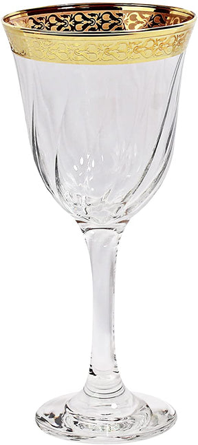 Brilliant Golden Goblets, Set of 6