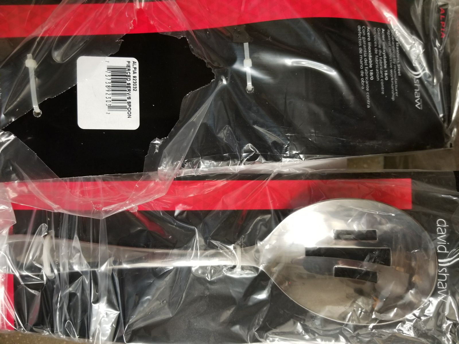 David Shaw Alpia Slotted Serving Spoon