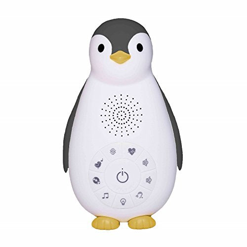Zazu Zoe the Penguin Portable Baby Soother White Noise Sound Machine with Bluetooth Speaker - Assorted Colors
