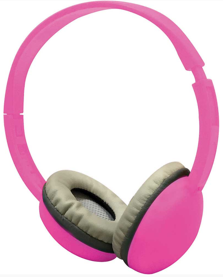 Coby Kids Headphones with Mic - Pink