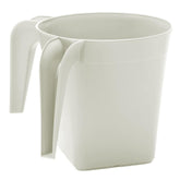 YBM Home Square Plastic Washing Cup, White