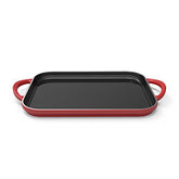 Nordic Ware Pro 17" Cast Traditions Slim Griddle, Cranberry