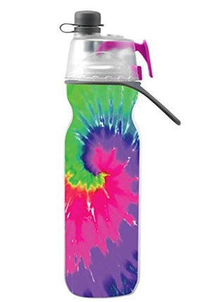 O2COOL Mist 'N Sip 20oz Insulated Misting Water Bottle With No Leak Pull Top Spout -  Assorted Colors