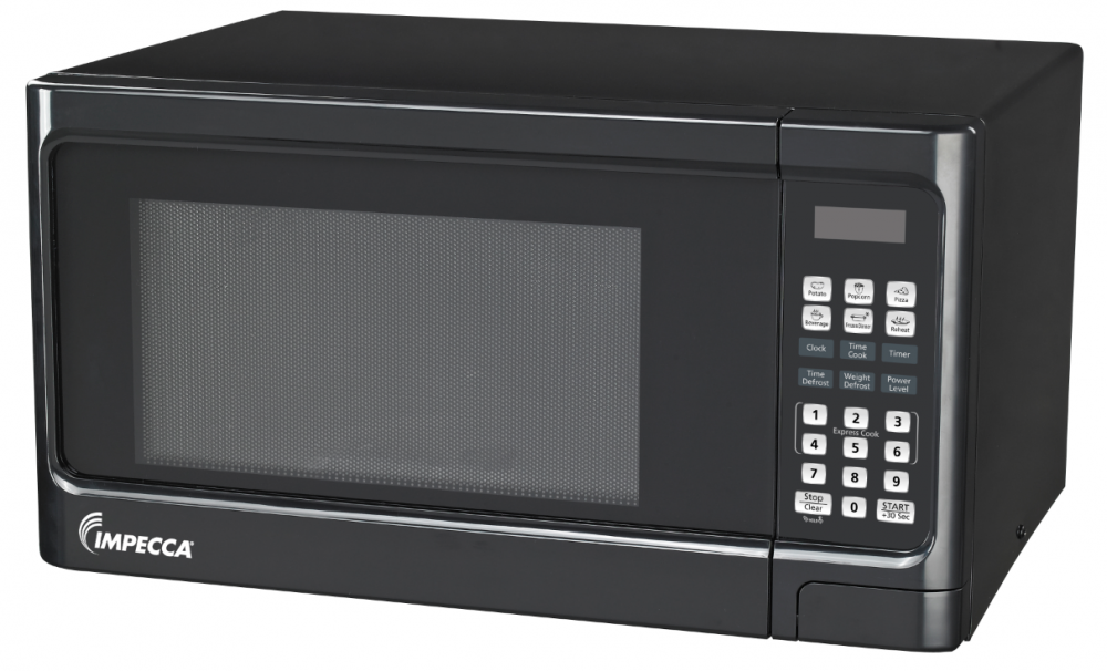Impecca CM-1100K 1.1 Cu Ft Microwave Oven, Black