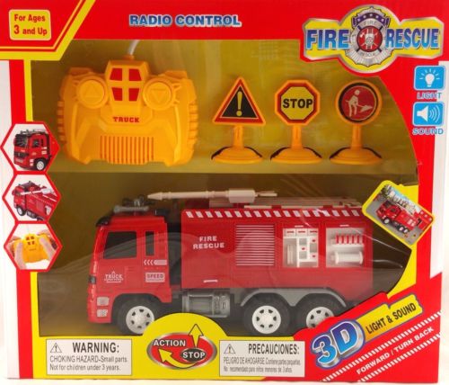 RC Remote Control Fire Rescue Truck
