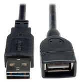 Tripp Lite Universal Reversible USB 2.0 Hi-Speed Extension Cable (Reversible A to A) 6-in.(UR024-06N)