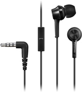 Panasonic - Canal Type in-Ear Headphones with Mic/Remote, Black