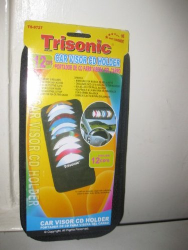Trisonic TS-9727 Car Visor CD Holder