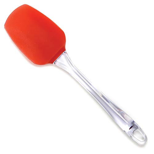 Norpro 3135R Silicone Large Scoop Spatula, Red