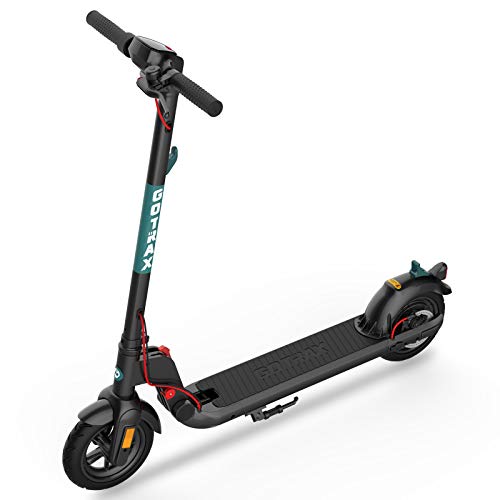 GOTRAX Apex Commuting Electric Scooter - 8.5" Air Filled Tires - 15.5MPH & 15 Mile Range Folding E Scooter, 220lb, 250W, IP54