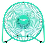Comfort Zone 2SP Clip/Desk Fan Combo, 8", assorted colors Blue Green And Pink