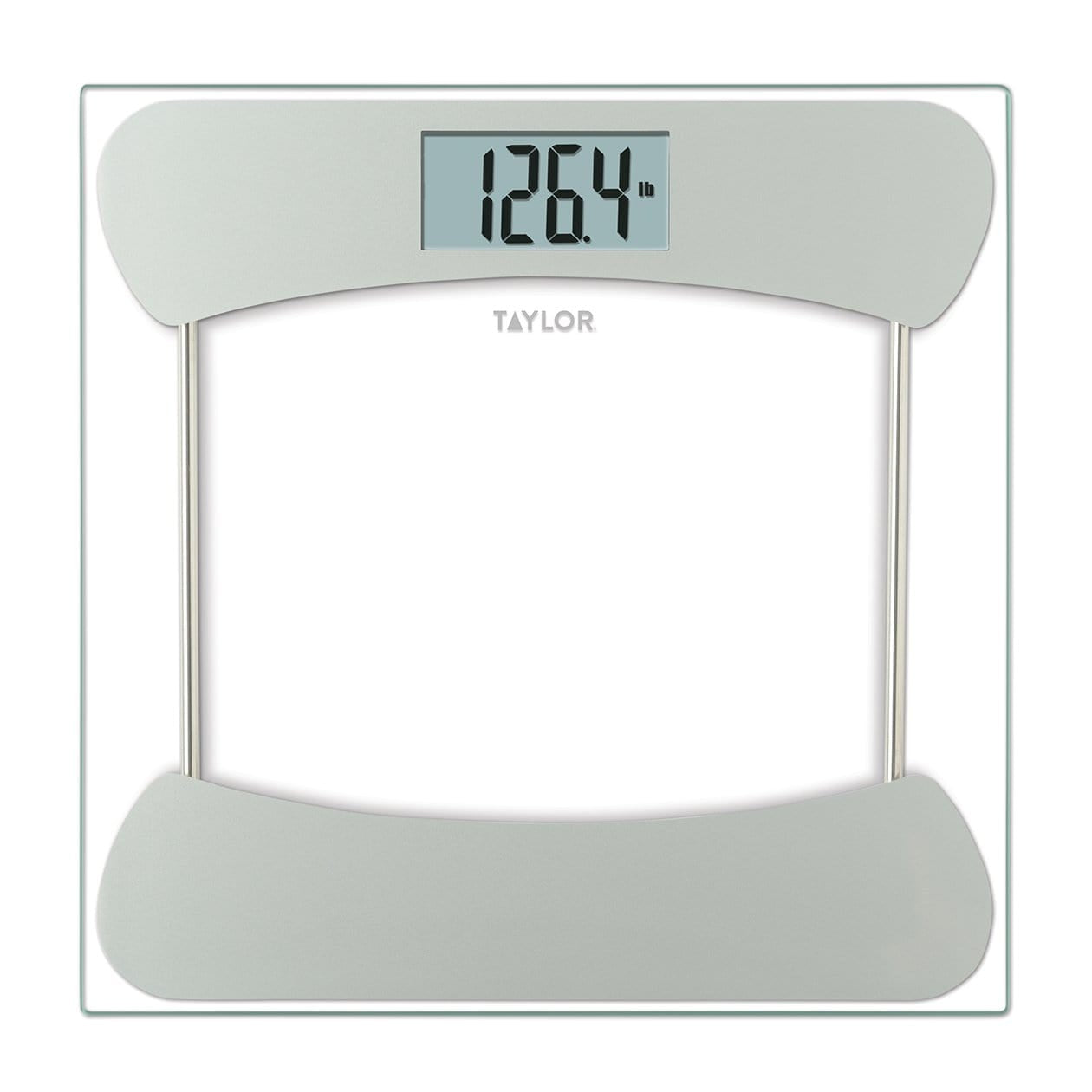 Taylor Digital Glass Bathroom Scale with Stainless Steel