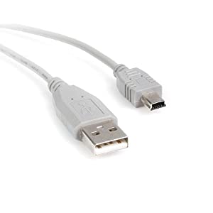 StarTech.com 10 ft. USB to Mini USB Cable - Gray