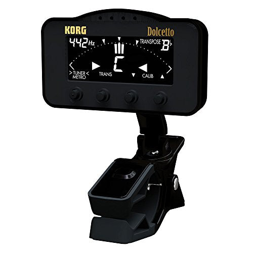 Korg AW3M Dolcetto Clip On Tuner/Metronome for Orchestral Instruments