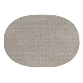 Harman Rio Oval Vinyl Placemat Metallic 13 X 18