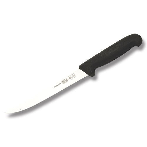 Victorinox  7" Straight Fillet Knife with Fibrox Pro Handle - Black