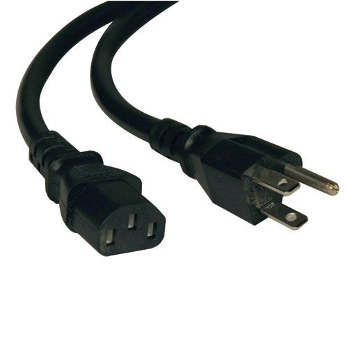 Tripp Lite Standard Computer Power Cord 10A,18AWG - 3 Foot (Can Also Be Used for Pump Pots)