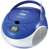 NAXA NPB-252 Electronics Portable Boombox MP3/CD Player - Assorted Colors