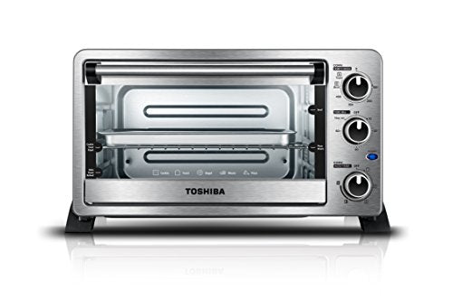Toshiba Mechanical 25L Capacity Toaster Oven, Stainless Steel