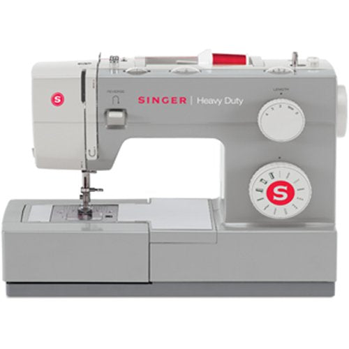 Singer 4411 11 Stitch Heavy Duty Extra-High Sewing Speed Sewing Machine with Metal Frame and Stainless Steel Bedplate - 25-Year Limited Warranty, Automatic 4-Step Buttonhole