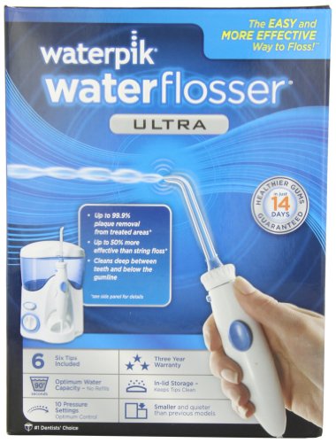 Waterpik Ultra Dental Water Jet Flosser, White