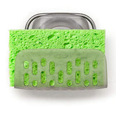 OXO Good Grips Stronghold Suction Sponge Holder, Gray