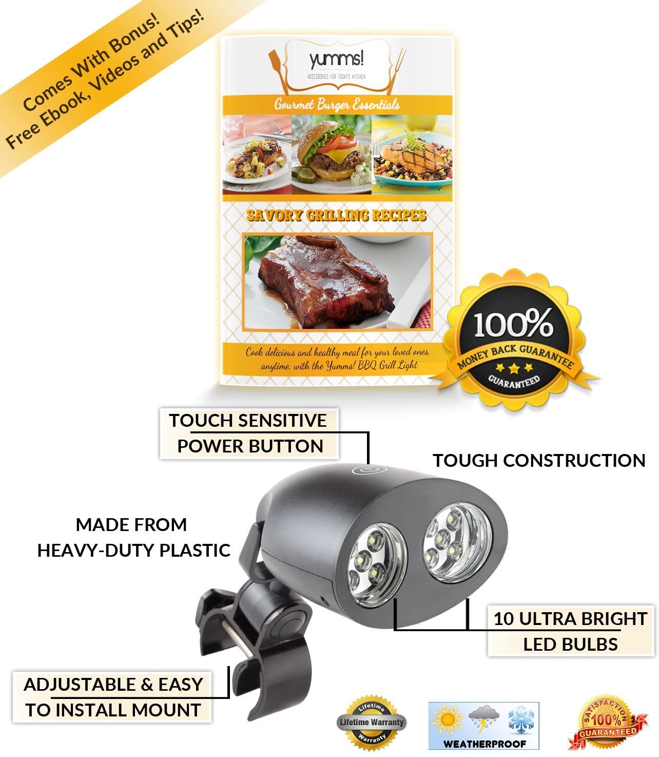 Yumms! Barbecue Grill Light