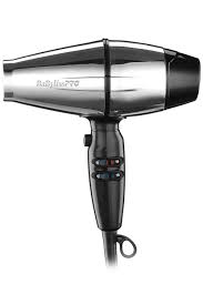 BaByliss PRO BABSS8000 2000W Hair Dryer, Stainless Steel HAIRDRY